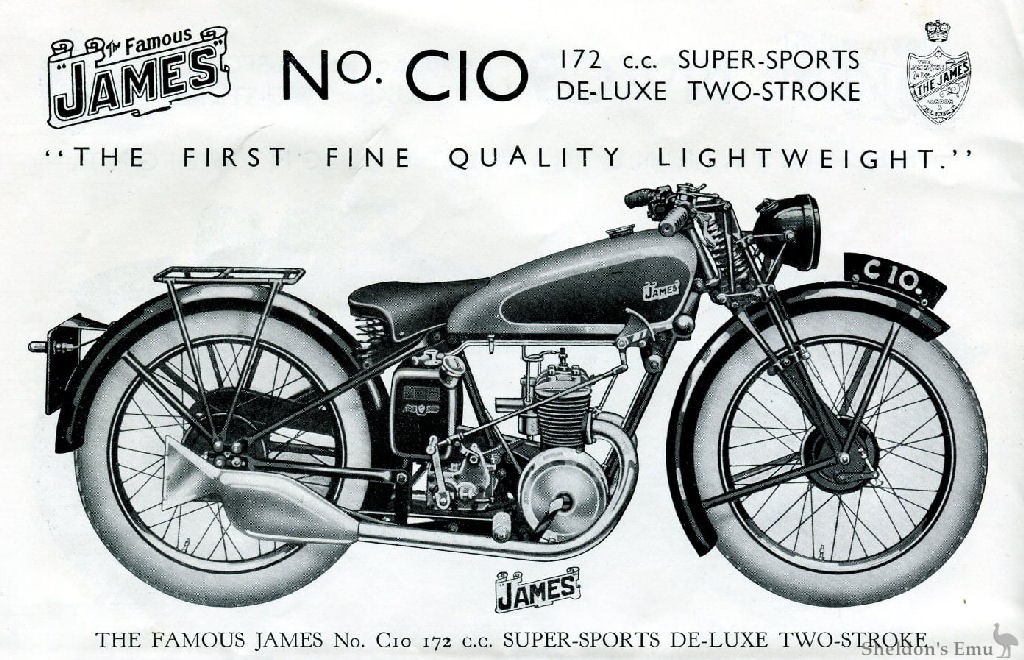 James 1931 C10 172cc