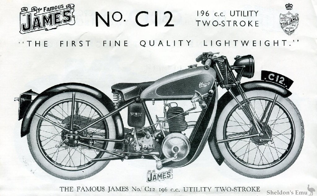 James 1931 C12 196cc