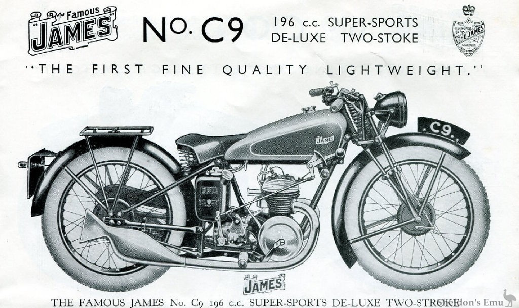 James 1931 C9 196cc