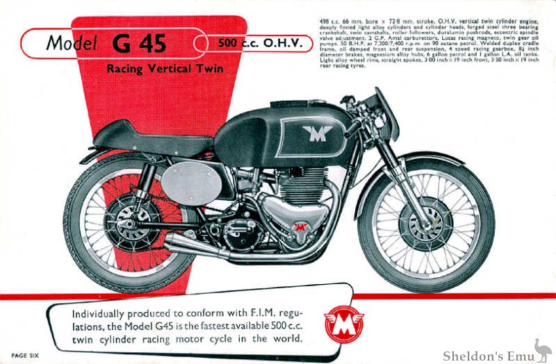 Matchless G45 1958
