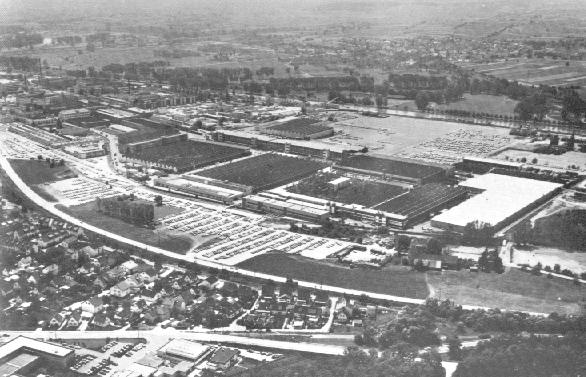 1980 Fabriken i Neckarsulm, där tillverkas nu Audi A6 &amp; A8