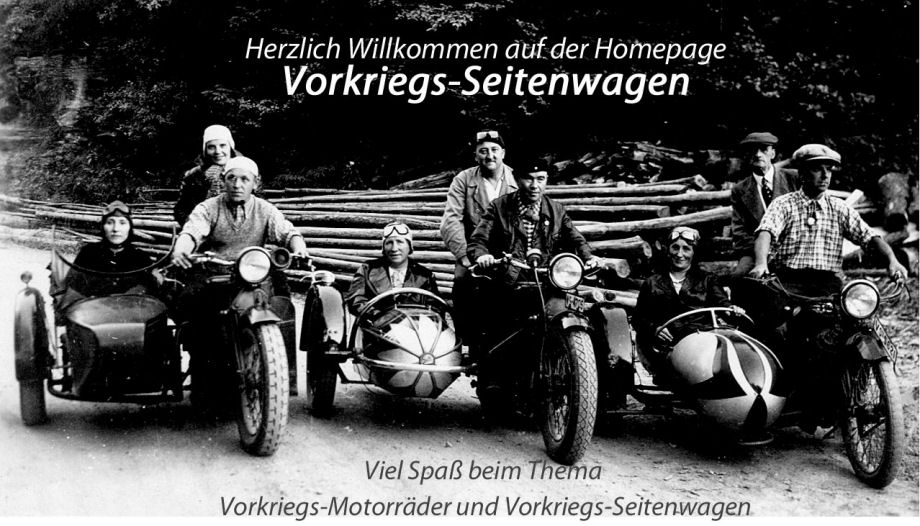 Vorkriegs Seitenwagen