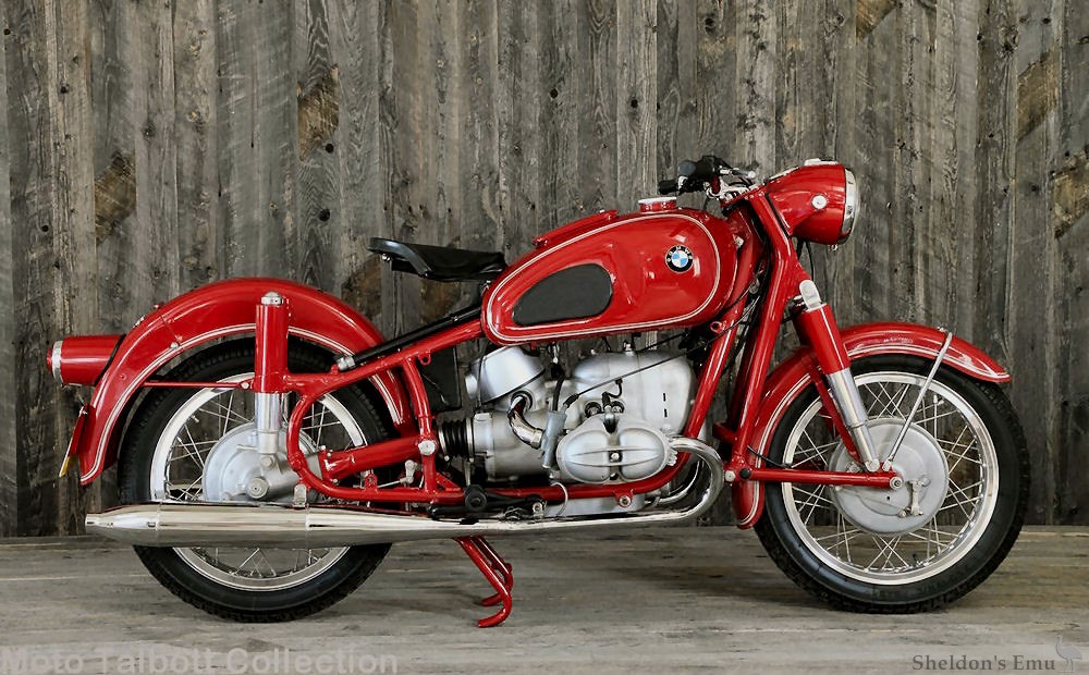 Bmw R69s 1965 Red