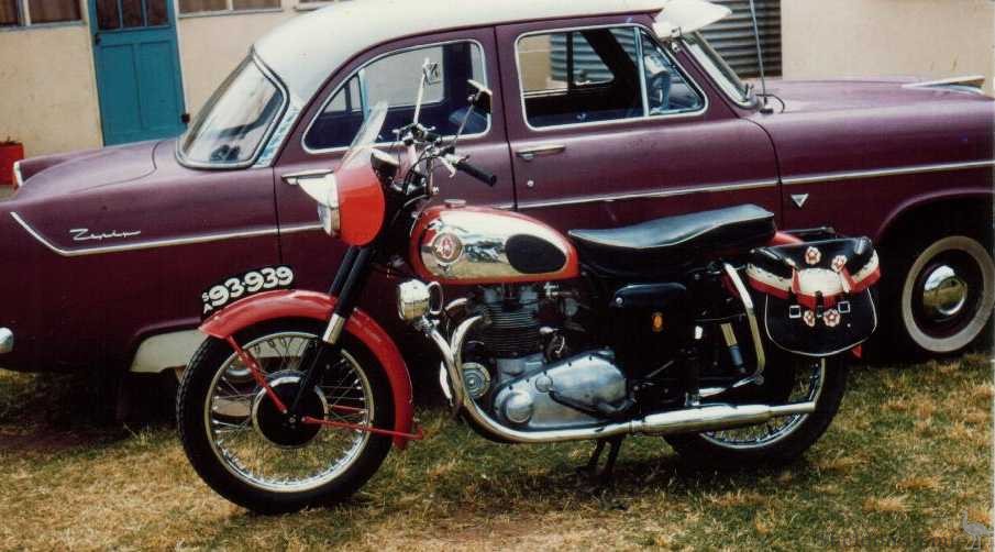 1958 BSA A10 Super Rocket