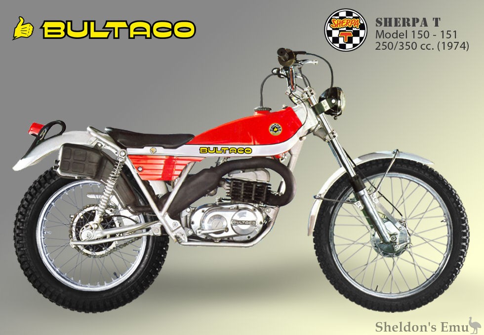 Bultaco Sherpa T 350 M.151