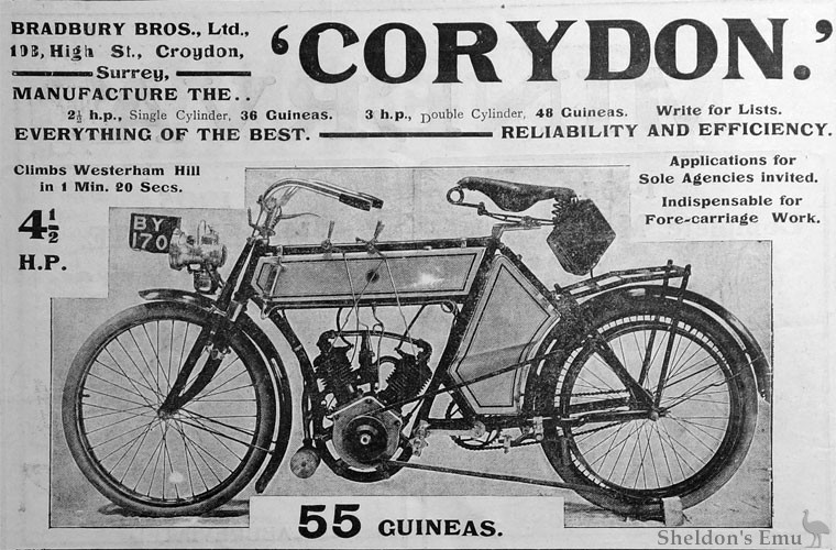 Corydon V-Twin 1904