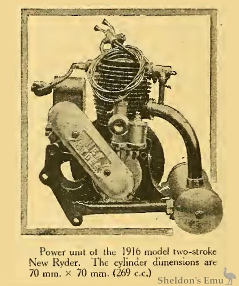 New Ryder Engine 1916