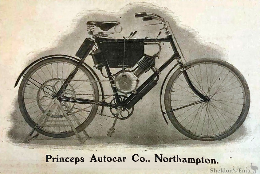 Princeps 1902 Motor-Bicycle