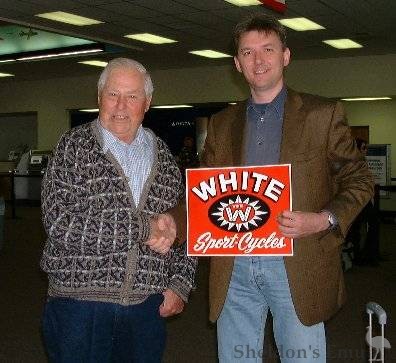 White Gyala and Jack White Sign
