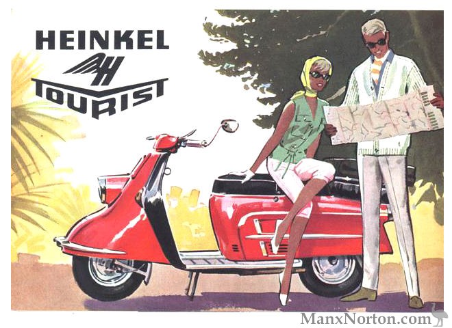 Udelade Bore Narabar Heinkel Scooters - History and Specifications