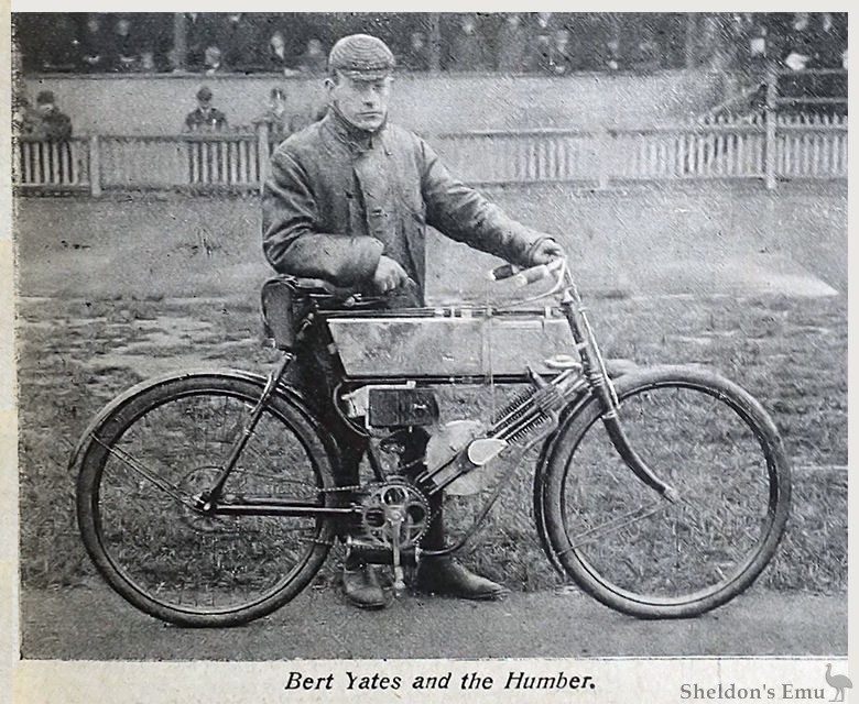 Bert Yates, Humber 1902