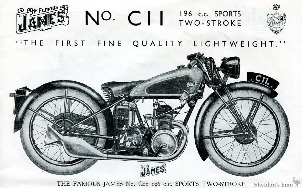 James 1931 C11 196cc