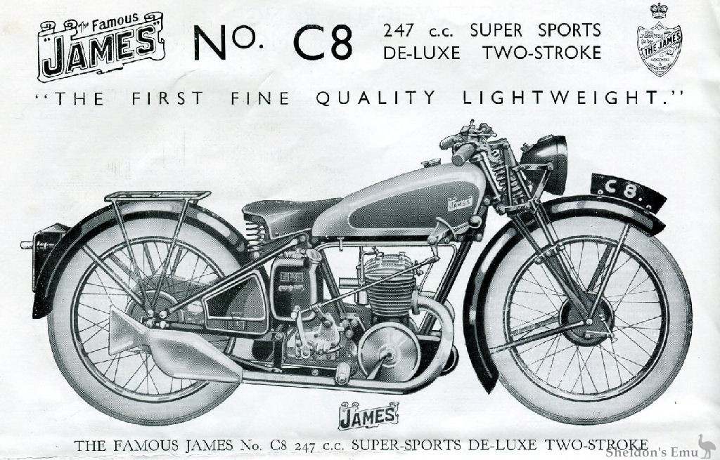 James 1931 C8 247cc
