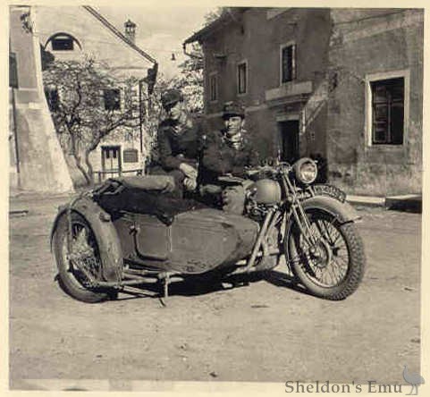 Motorcycles Wwii