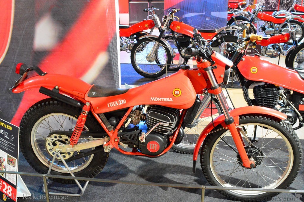 Montesa Cota 330 1985, Cota Exhibition Moto Museo Barcelona