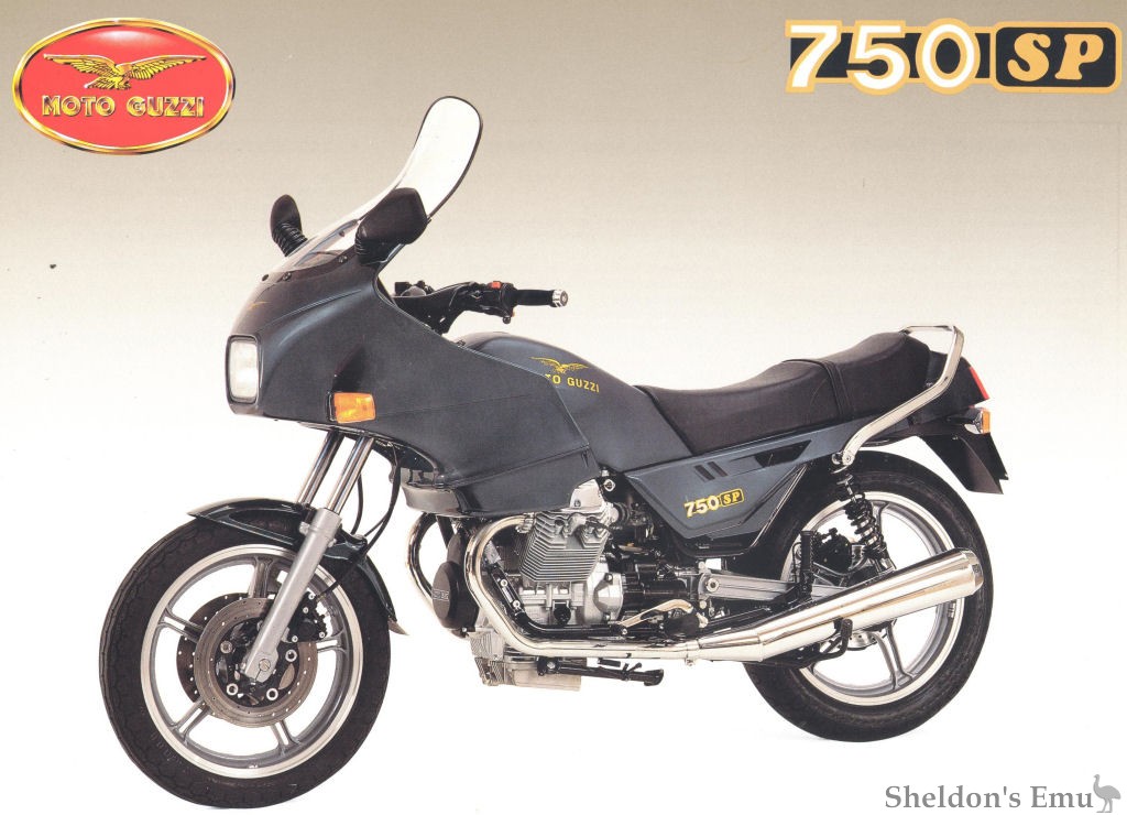 Moto Guzzi 750 SP 1990