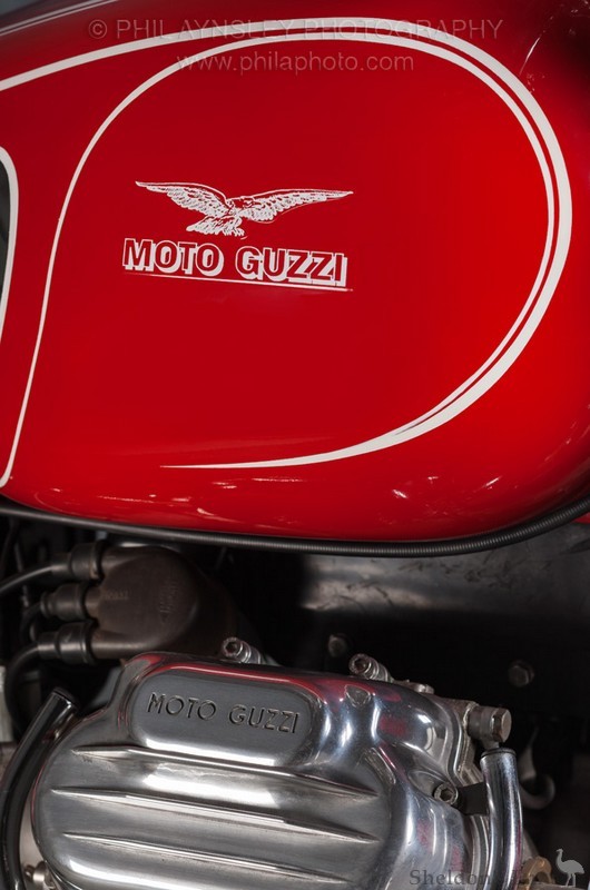 Moto Guzzi Tank Decals Gold/Maroon