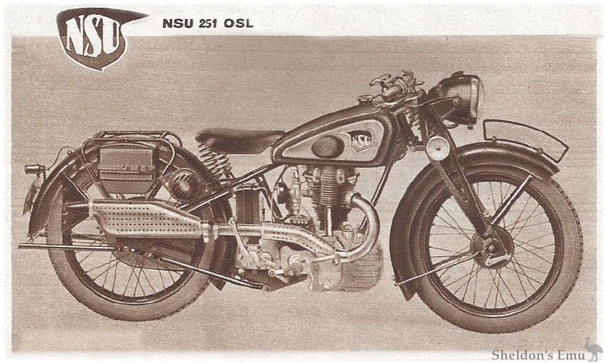 NSU 251 OSL NSU 251 OSL