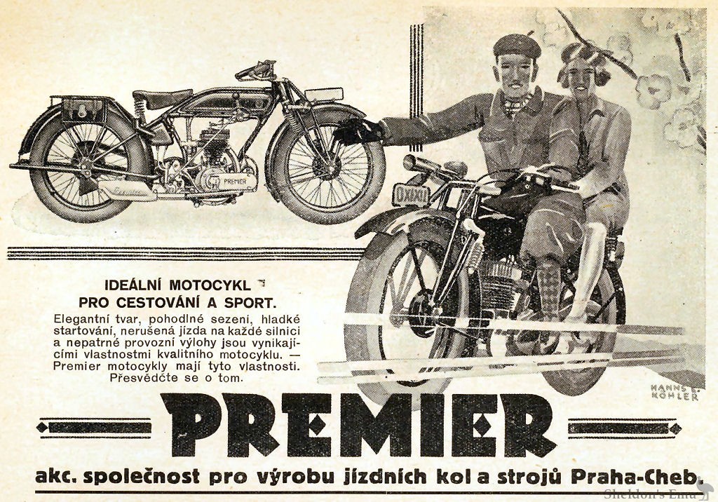 Premier c.1928 Czech