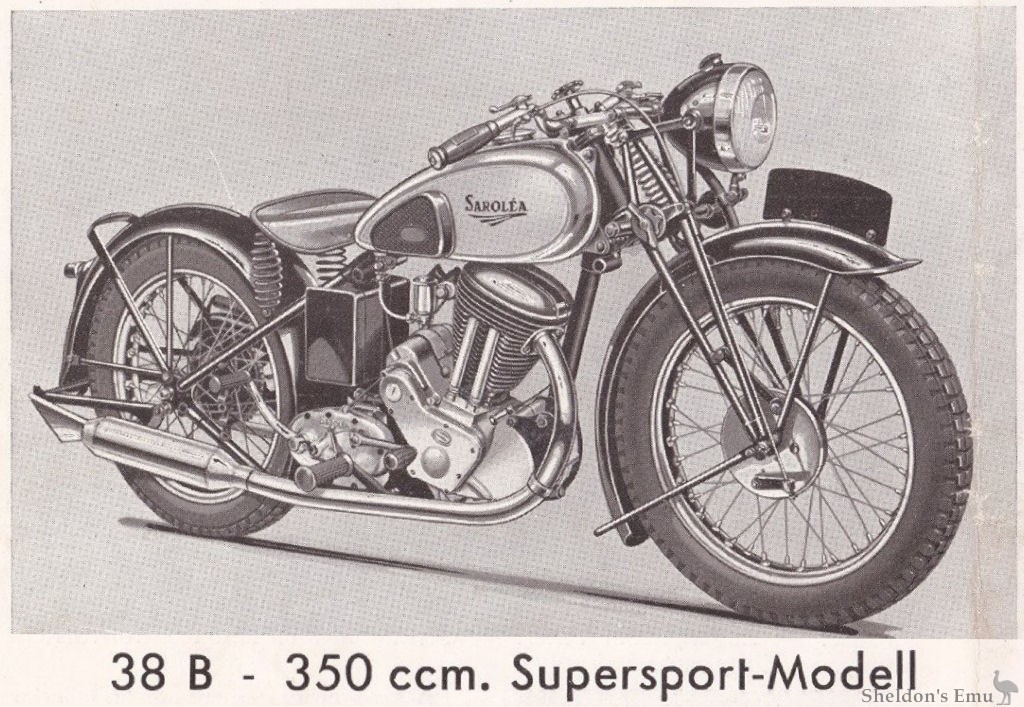 1938 Sarolea 38H, Belgium 🇧🇪 - Motorworld by V.Sheyanov