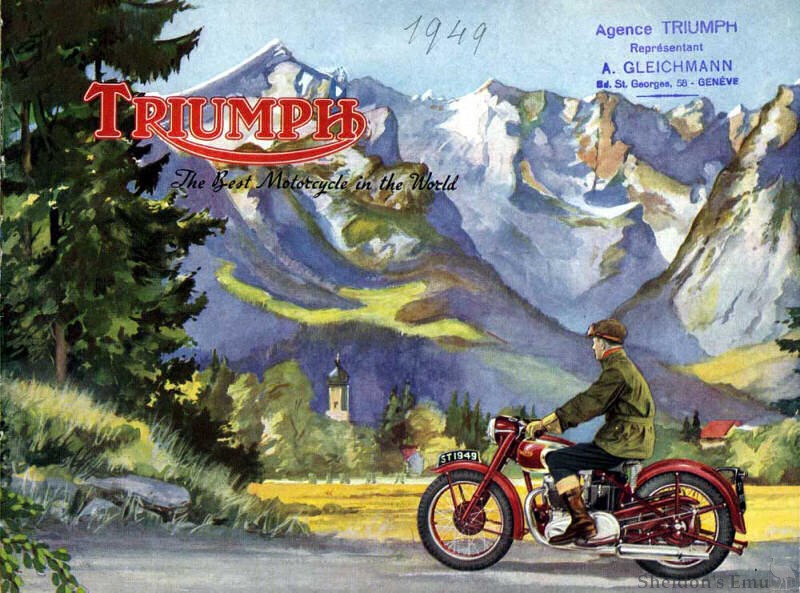 Triumph 1949 Catalogue