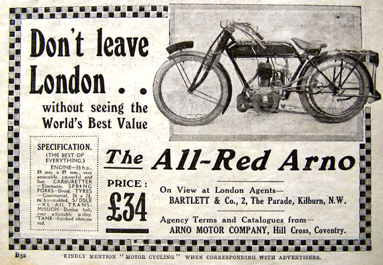 Clarendon Motorcycles 19011904