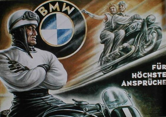 BMW Poster 1950s