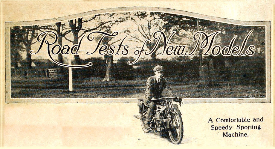 Road Tests of New Models. Brough-1920