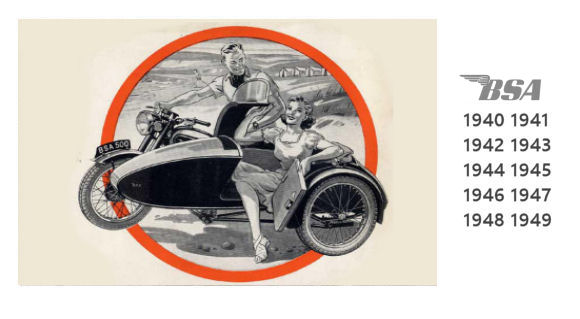 BSA 1940-1949