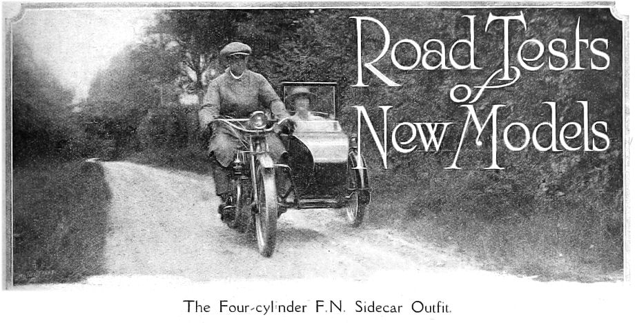 Four Cylinder F.N. Sidecar Outfit
