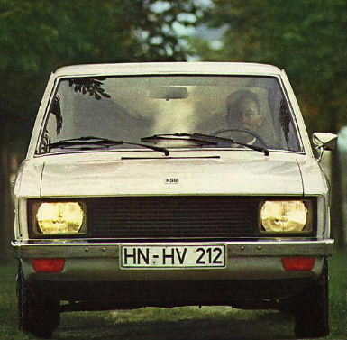 NSU K70, picture from German Mabazine "Auto Motor & Sport" March 1969