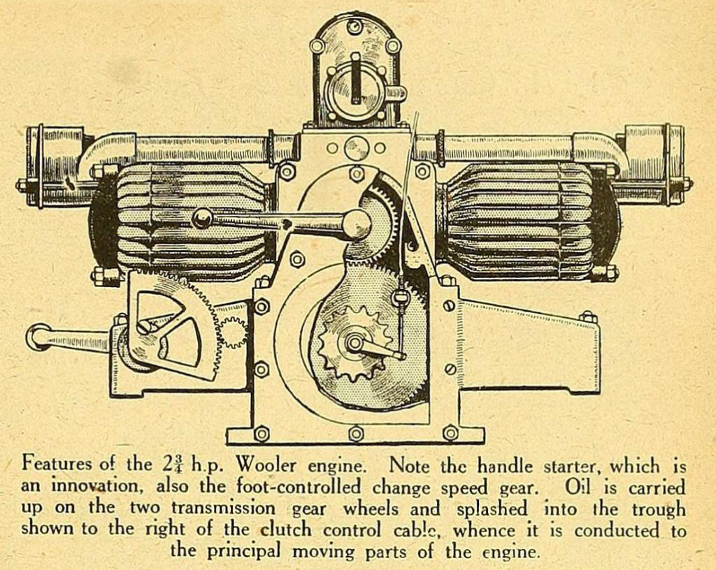 Wooler 1922 Engine